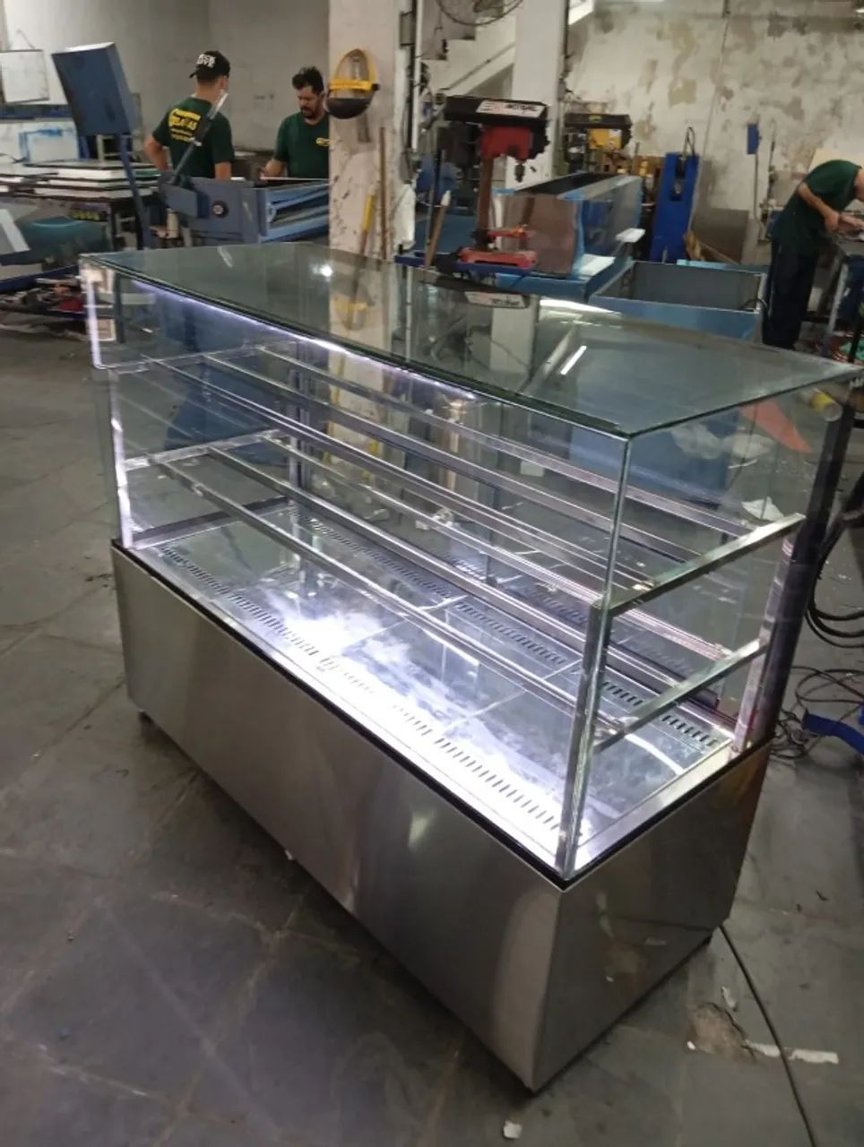vitrines expositoras pronta entrega refrigerada ou aquecida 