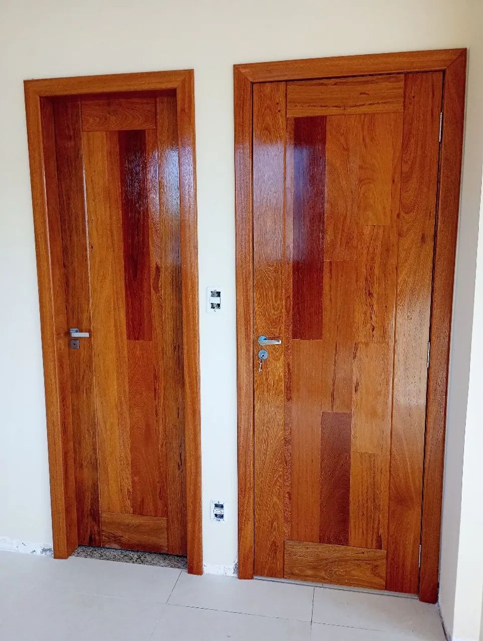 Verniz profissional, instalação de portas  - Foto 4