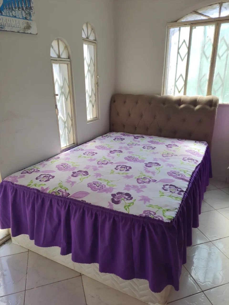 Vendo cama casal padrão completa - Foto 4