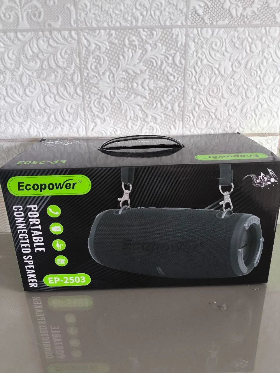 Caixa de som ecopower nova lacrada