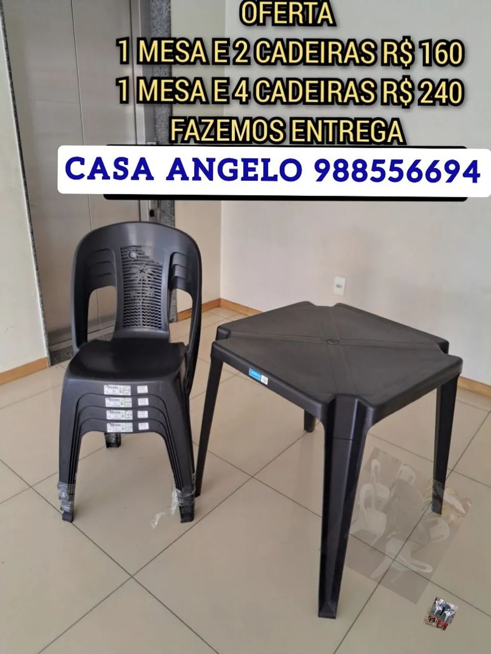 CADEIRA DE PLASTICO FAZEMOS ENTREGA 