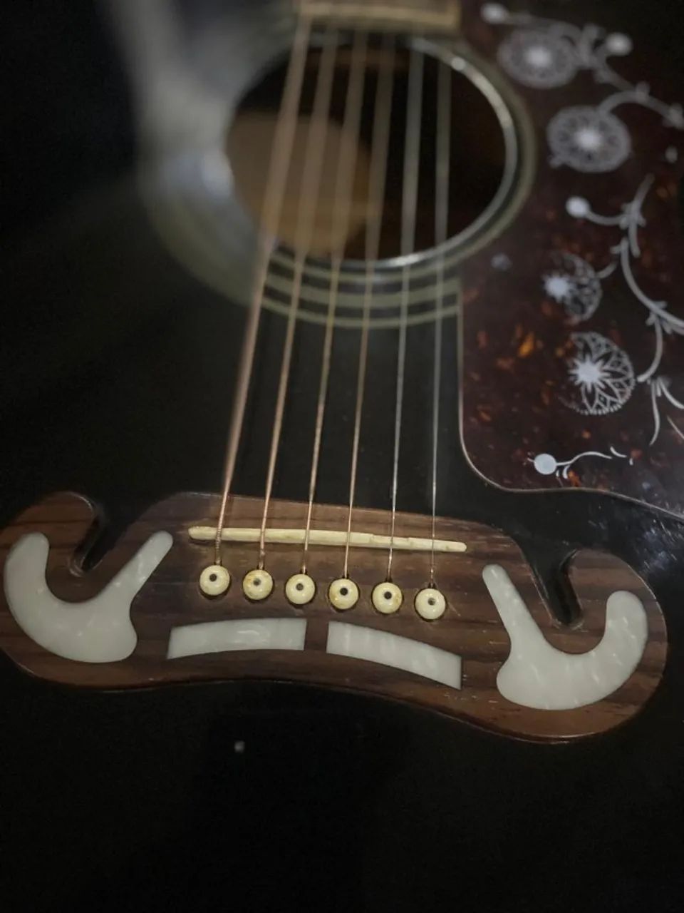 Violão Eletrico Epiphone EJ-200 CE Preto Epiphone Violão Epiphone EJ-200 CE Preto - Foto 5