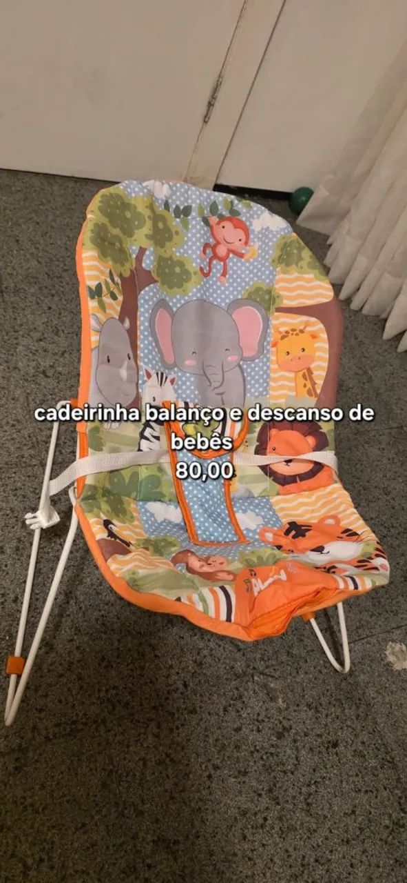 Ninho bebê/ cadeirinha descanso / roupas infantis - Foto 2