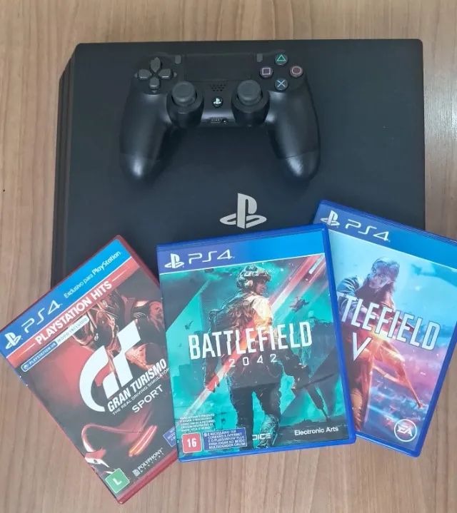 Playstation 4 PRO com SSD + Jogos - Foto 3