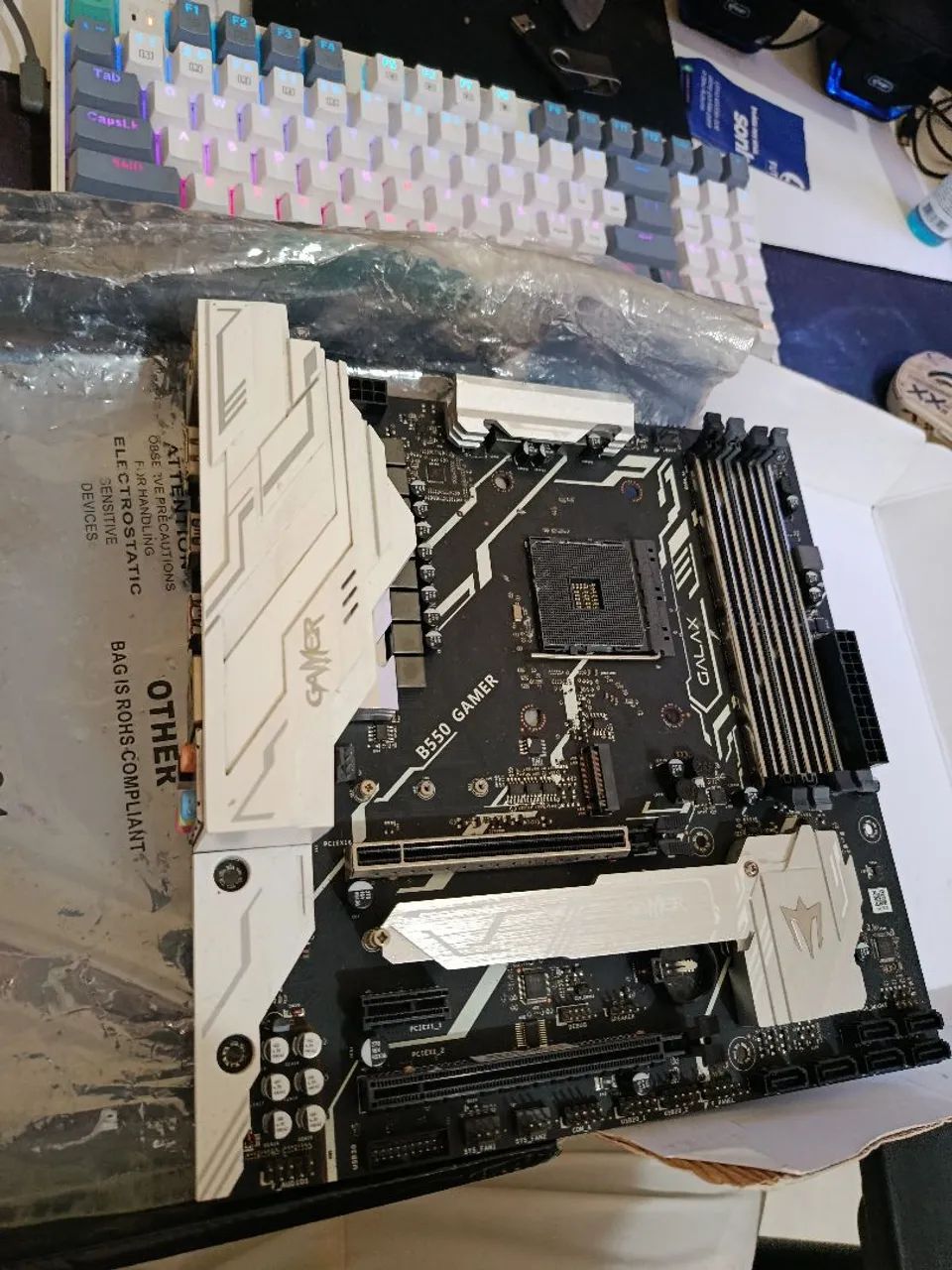 Placa mãe B550 gamer galax
