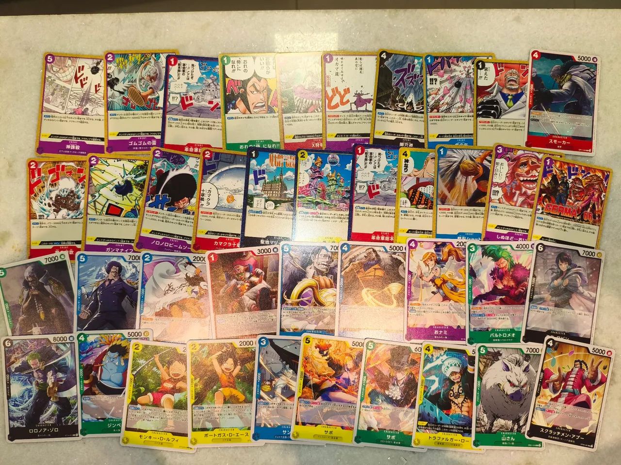 Lote 2 cartas originais One Piece - Brinquedos e Jogos - Campestre