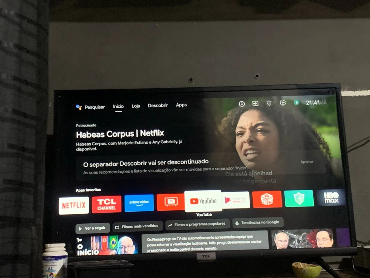 Tv 32 polegadas TCL 