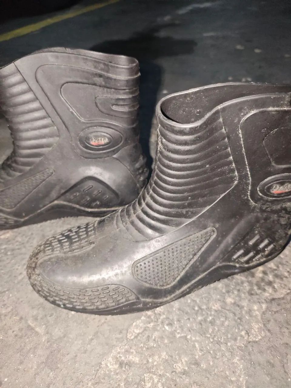 botas de borracha para  motociclista - Foto 2