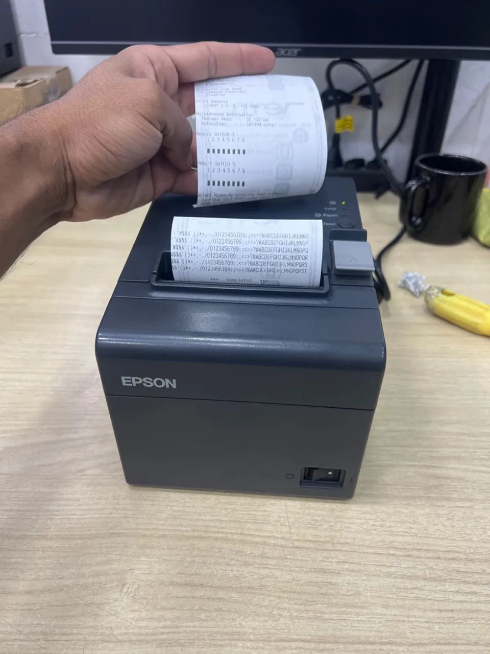 Impressora de cupom Epson t20 