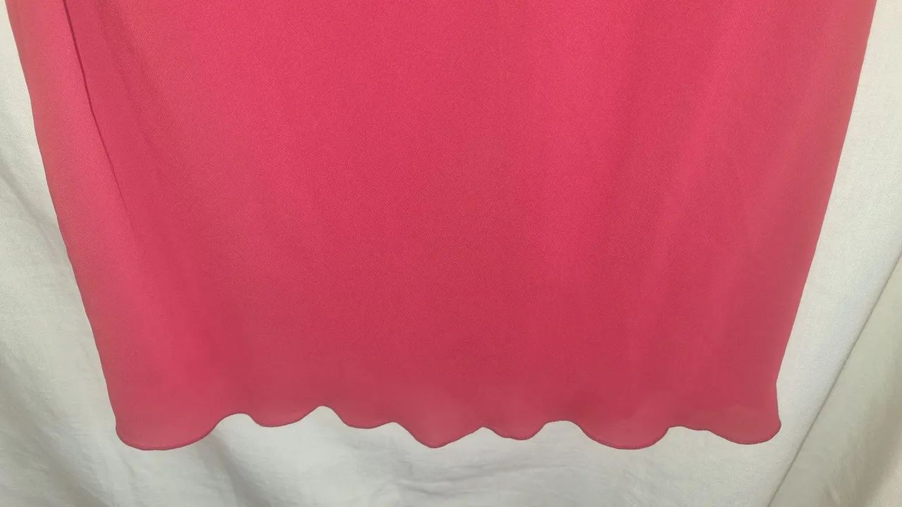 Vestido vermelho de crepe 42 - Foto 5