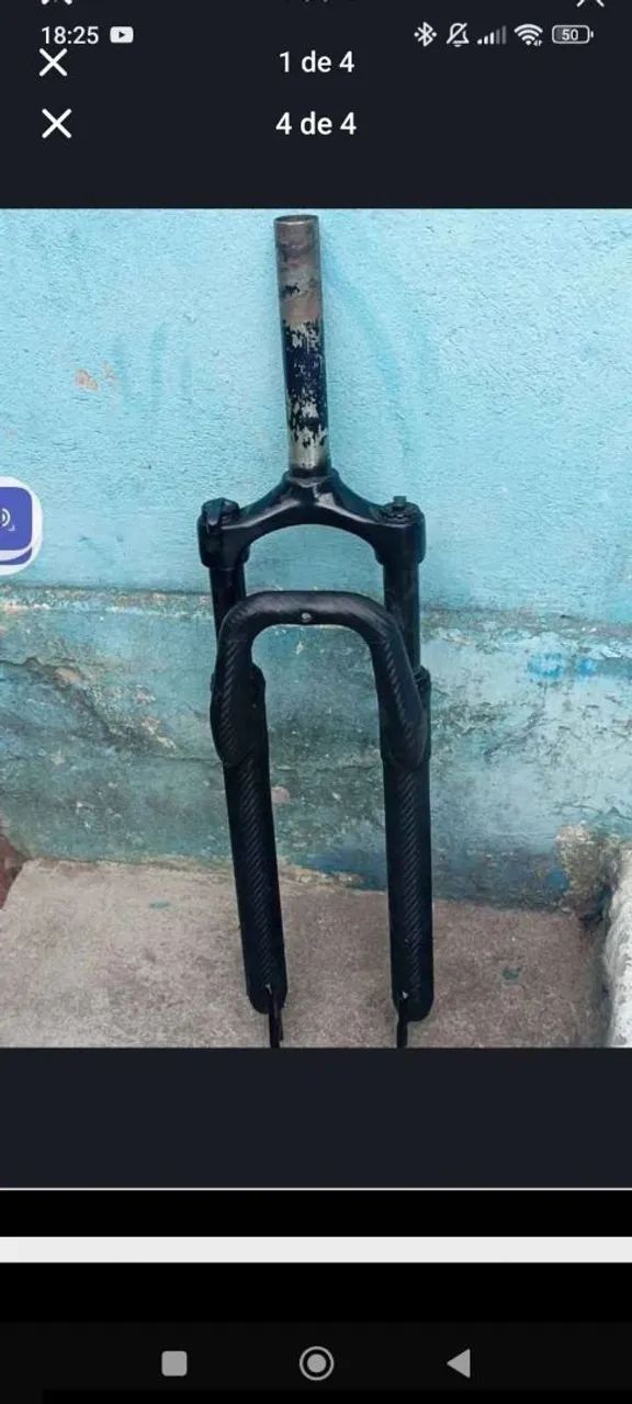 Garfo de bicicleta aro 29 e 26 