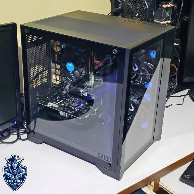 PC 04) PC Gamer Intel i7-3770 16GB NVMe GTX 1050 Ti - Computadores