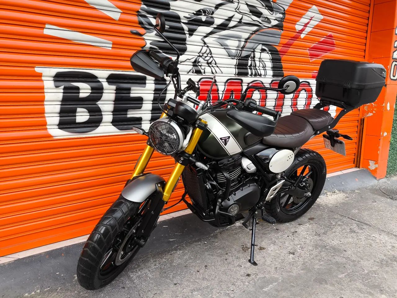 TRIUMPH SCRAMBLER 400X 2025 ABS COM 13 MIL KM  - Foto 4