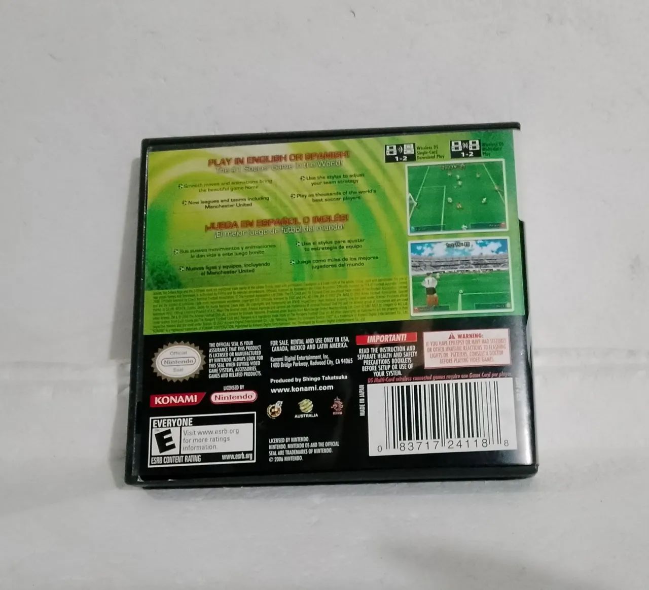 Jogo de Nintendo ds pro evolution soccer 2007 - Foto 3