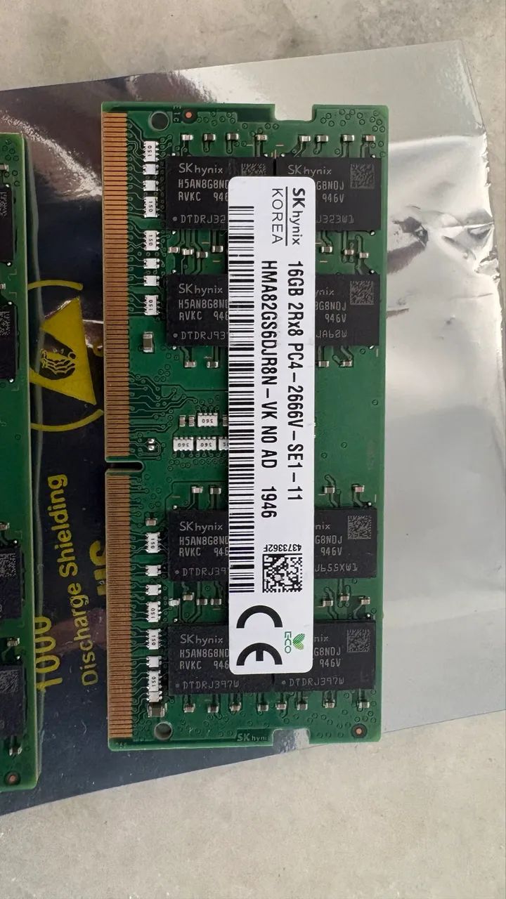 DDR 4 2666 ghz 16x2