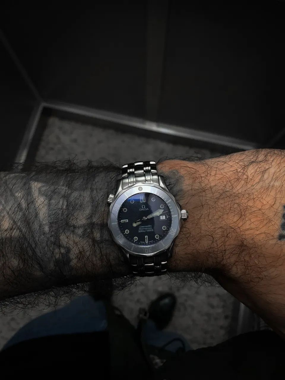 Omega Seamaster 300 Ghost Bezel