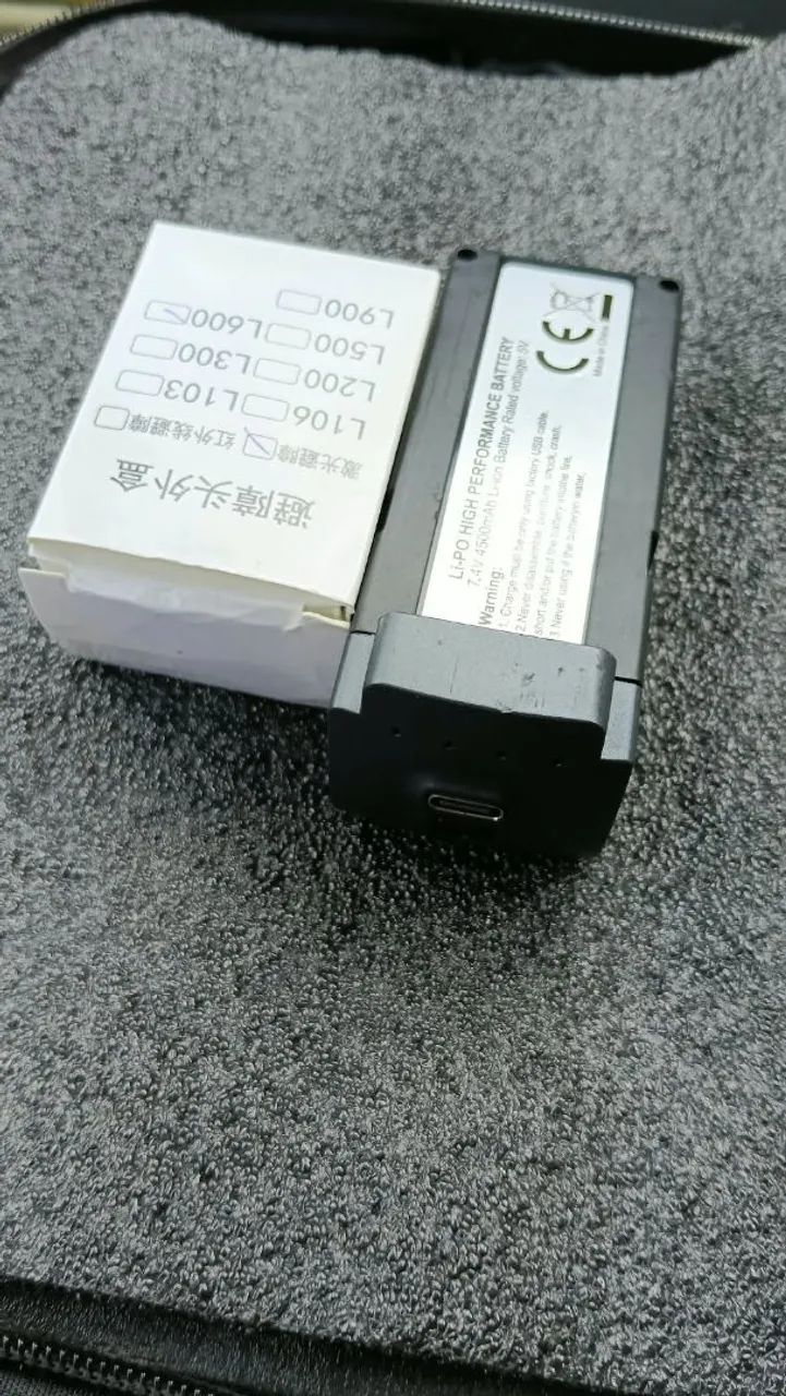 Bateria e sensor de obstáculo (drone l600 pro Max)