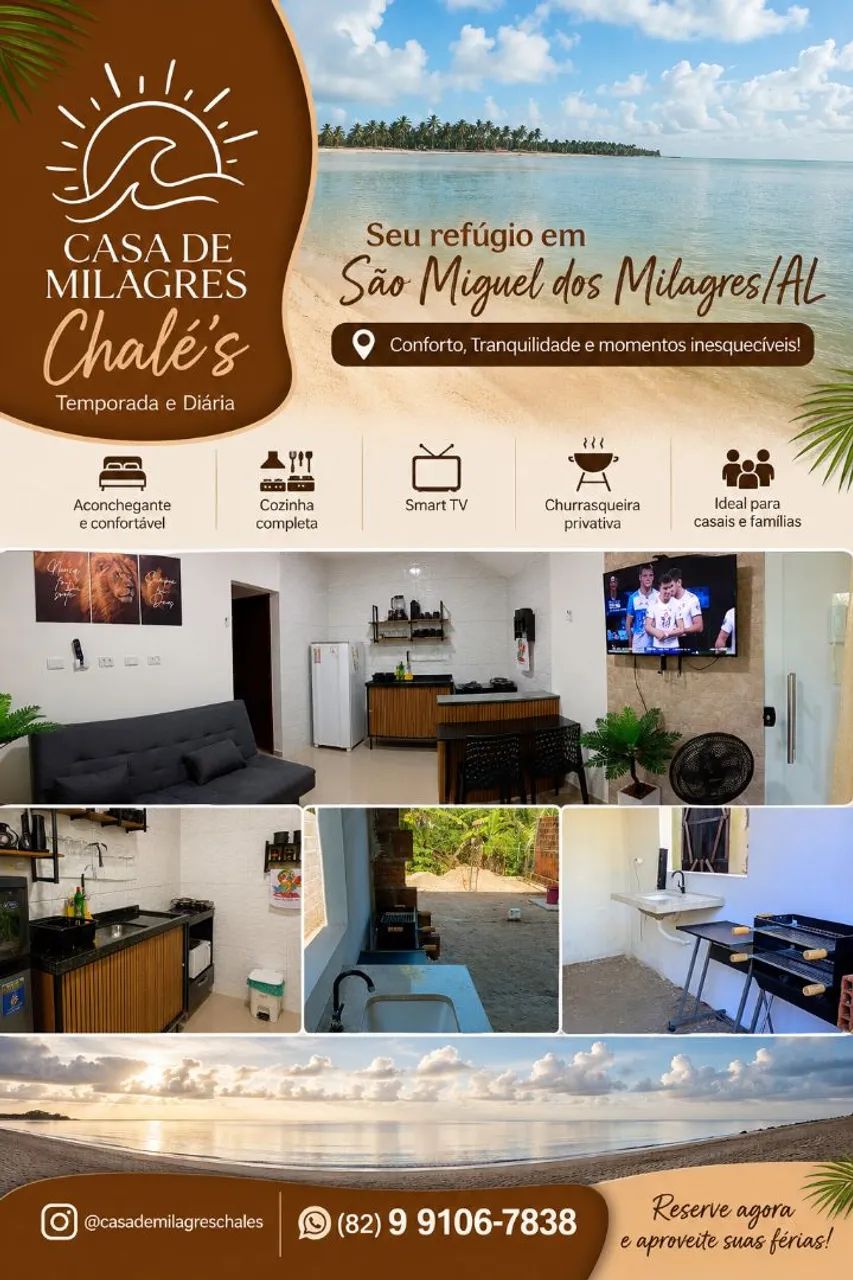 Casa de Milagres Chalé's 