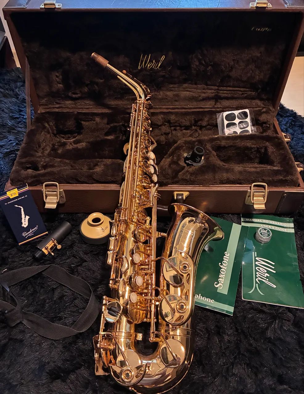 Sax alto Weril impecável  - Foto 3