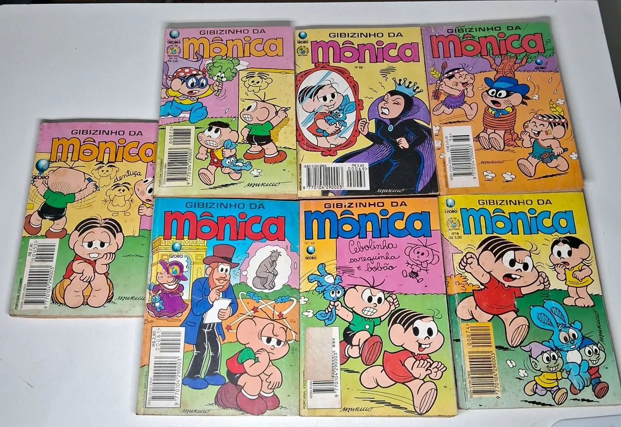 Turma da Mônica- Antigos Gibizinhos da Mônica (Kit)