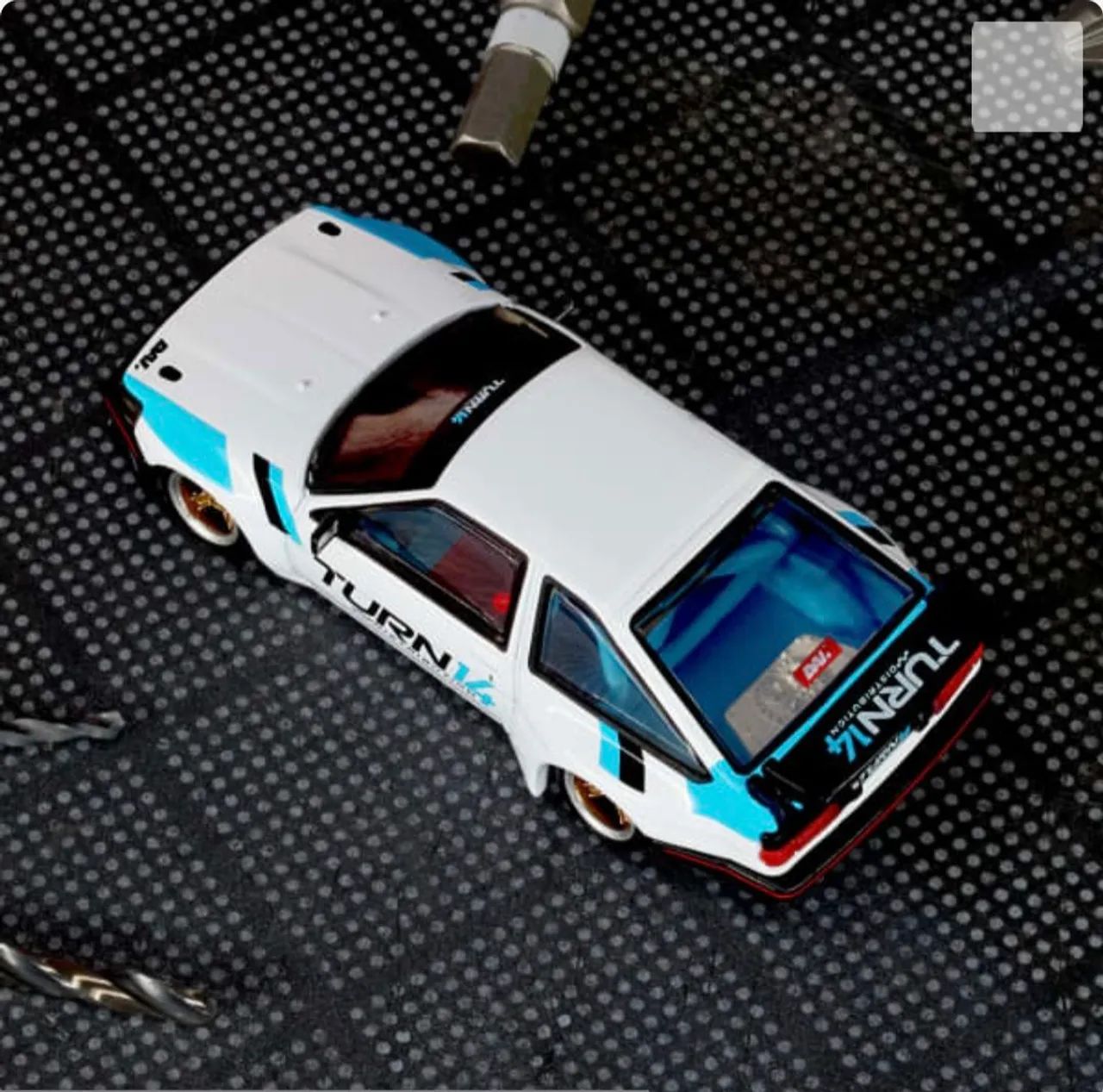 Hot Wheels Elite 64 Toyota Corolla Levin AE86 Custom