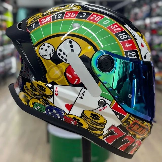 mt casino helmet Mount Prospect :: GameBreaker Headgear Free Calypso Red MXShield integrates perfectly with the face mask Capacete MT STINGER 2 CASINO