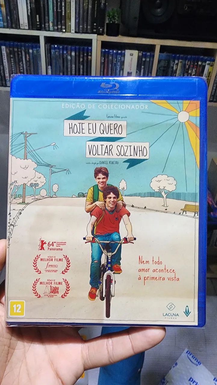 Blu-ray Hoje Eu Quero Voltar Sozinho Lacrado