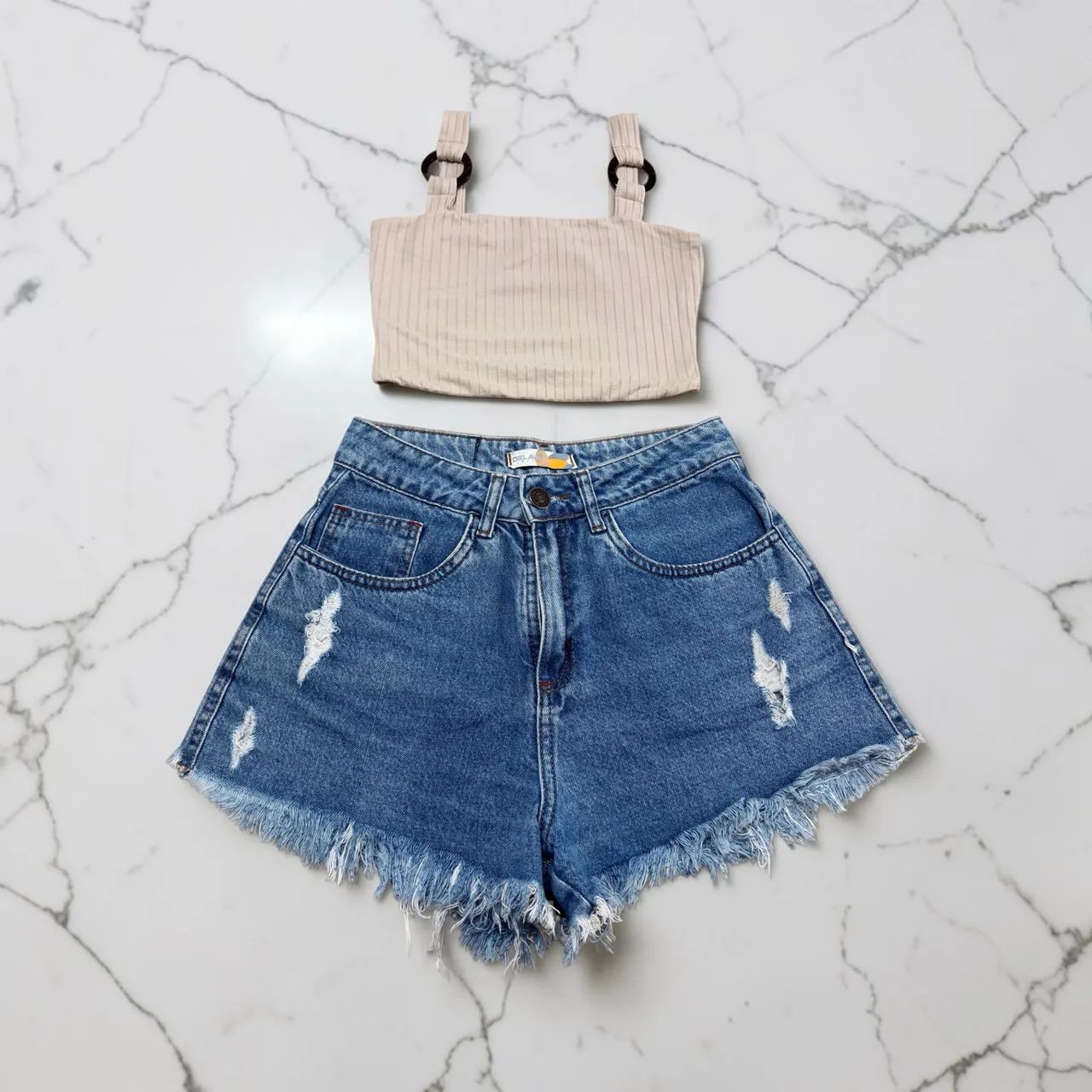 Conjunto short e top 36/PP - Foto 2