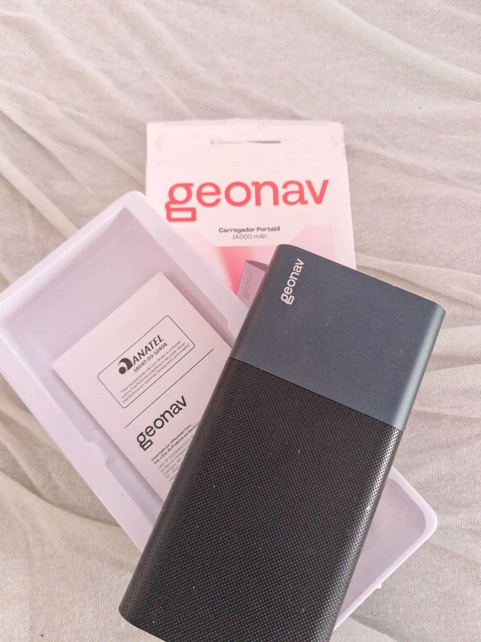 Carregador portátil 14.000mAh da Geonav - Foto 2
