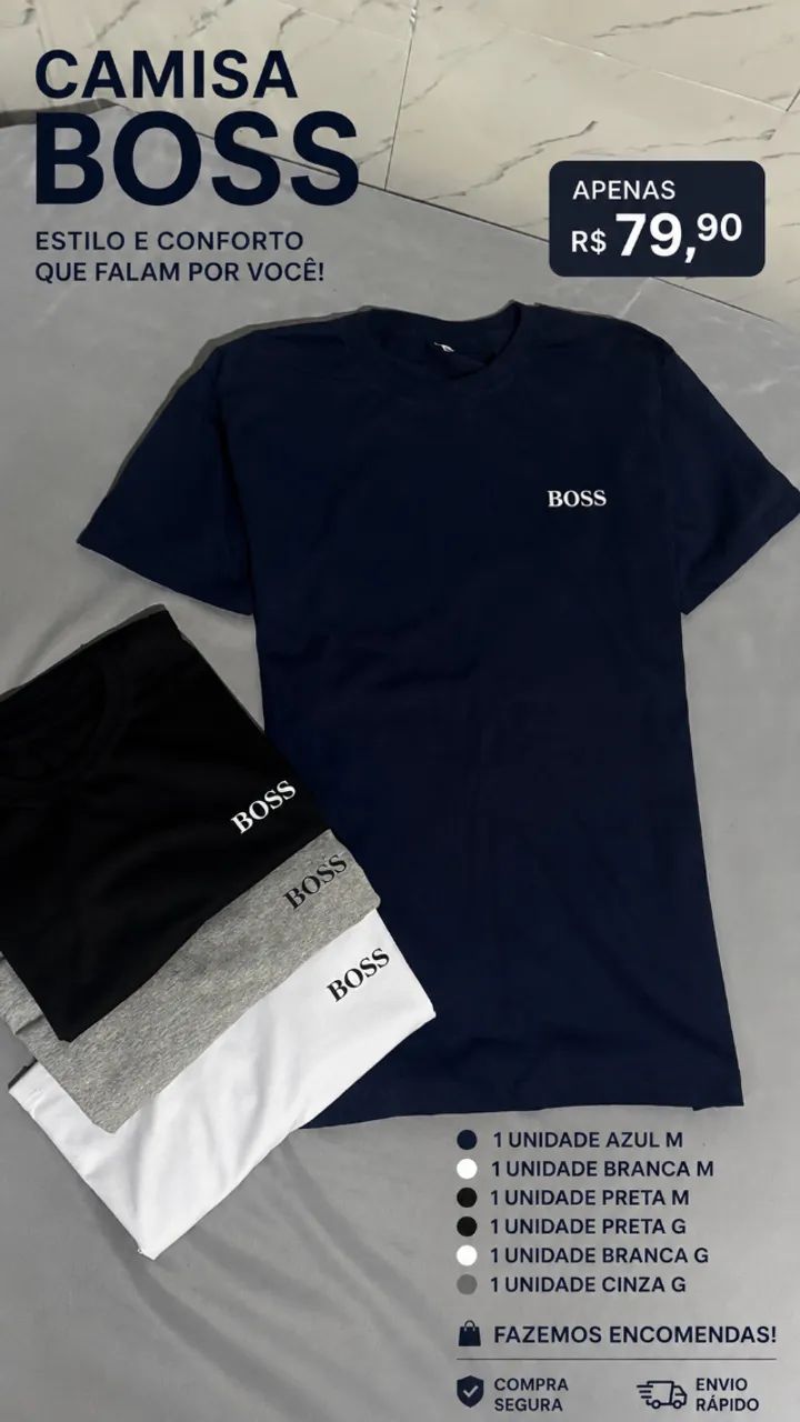 Camiseta Boss Nova
