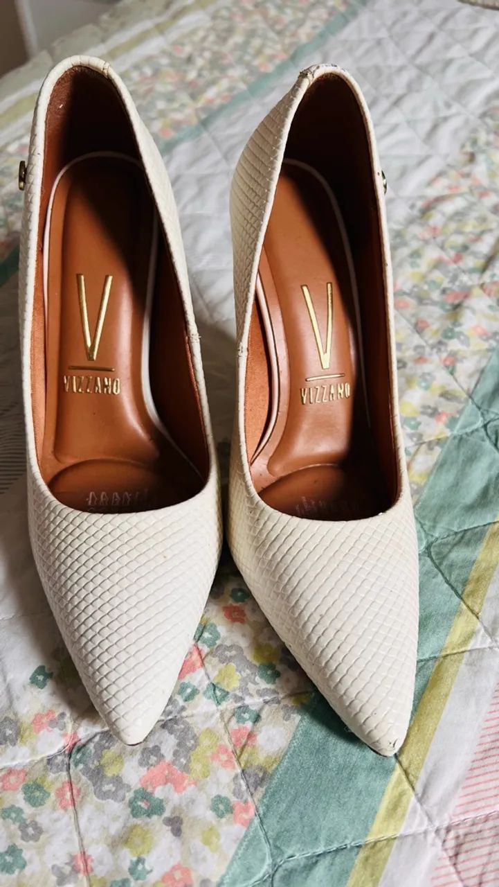Scarpin branco luxo  - Foto 2