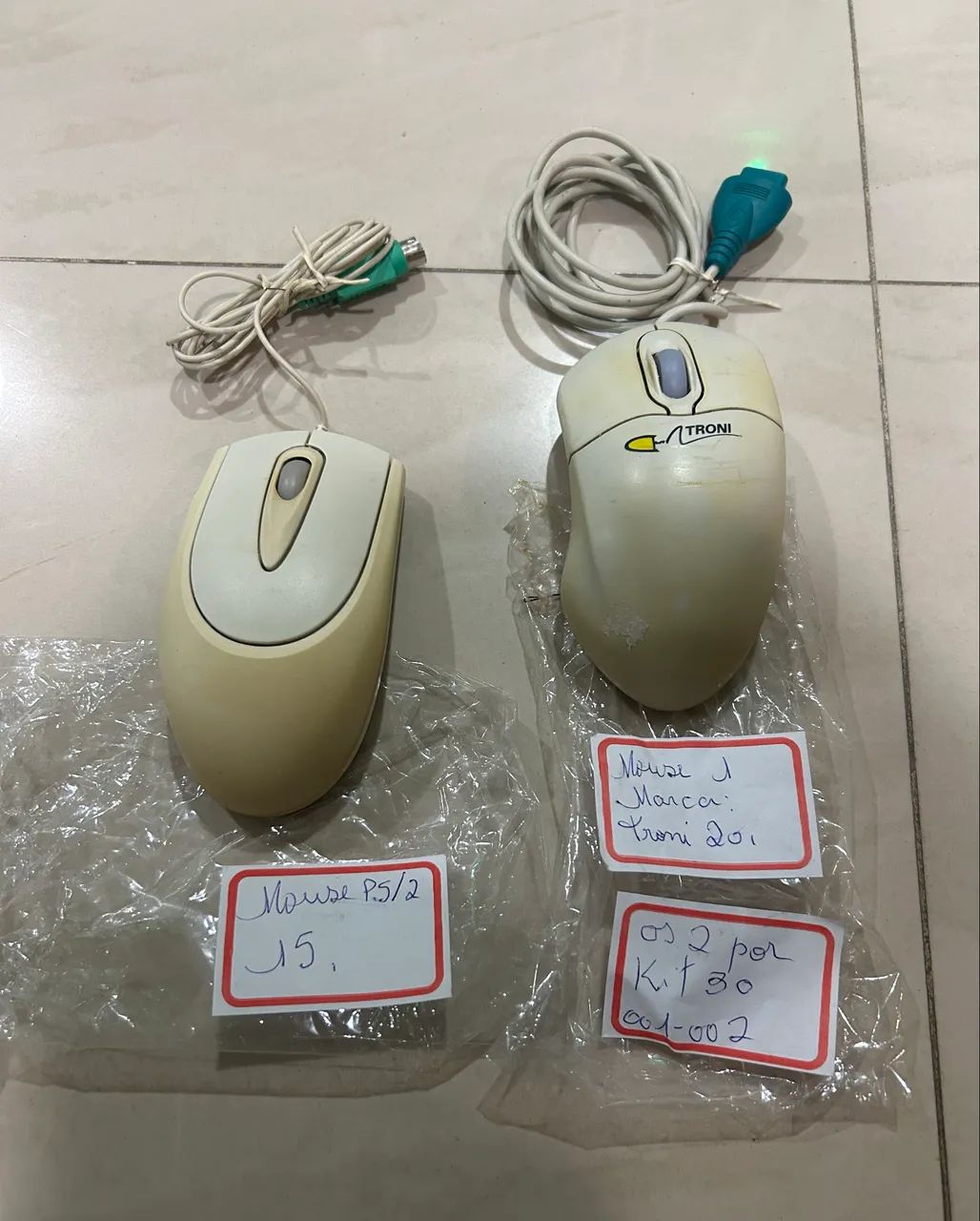 MOUSES PS/2 - FUNCIONANDO
