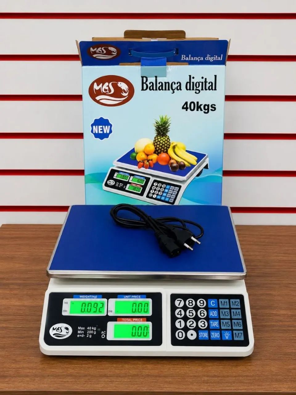 Balança Digital 40kg Comercial Eletrônica | Disponível