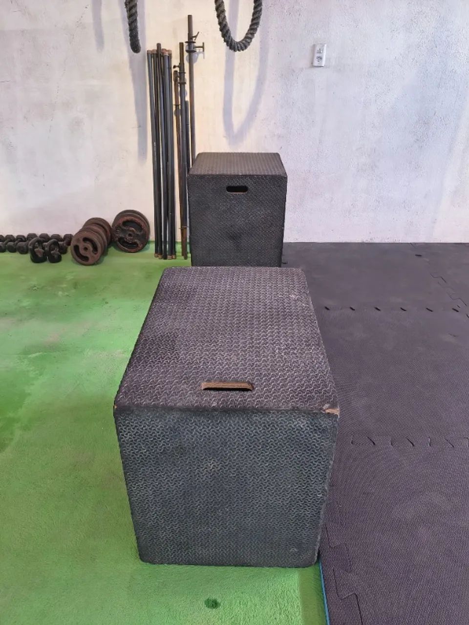 Caixa/caixote emborracha crossfit ou funcional  - Foto 2