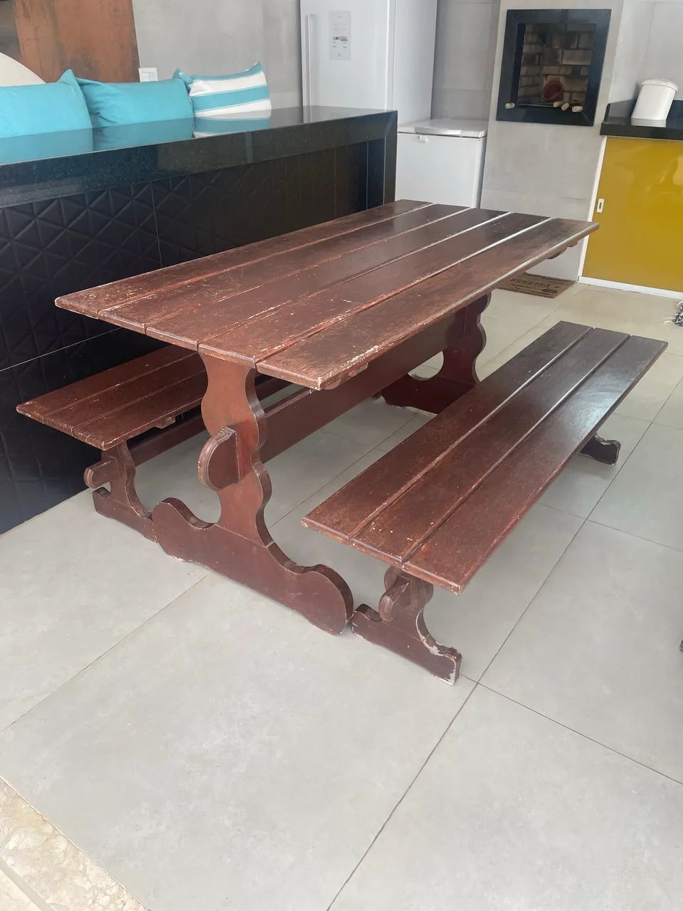 Mesa para área gourmet - Foto 2