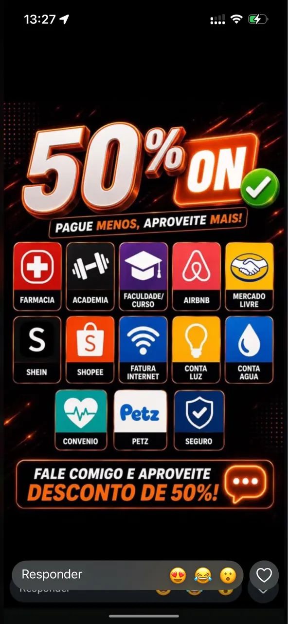 Qual quer produto 50% - Foto 2