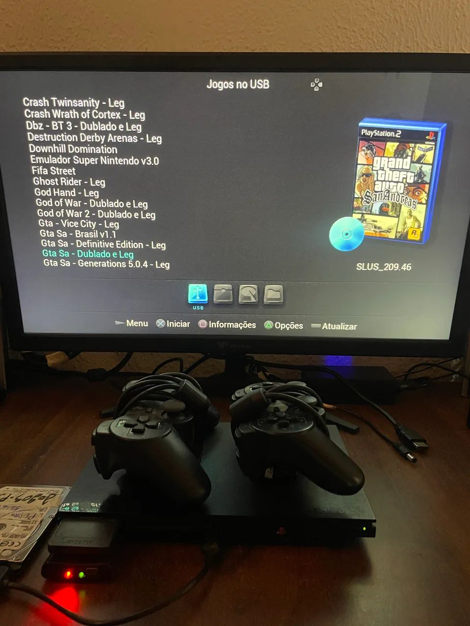 PS2 / Playstation 2 com jogos  - Foto 3