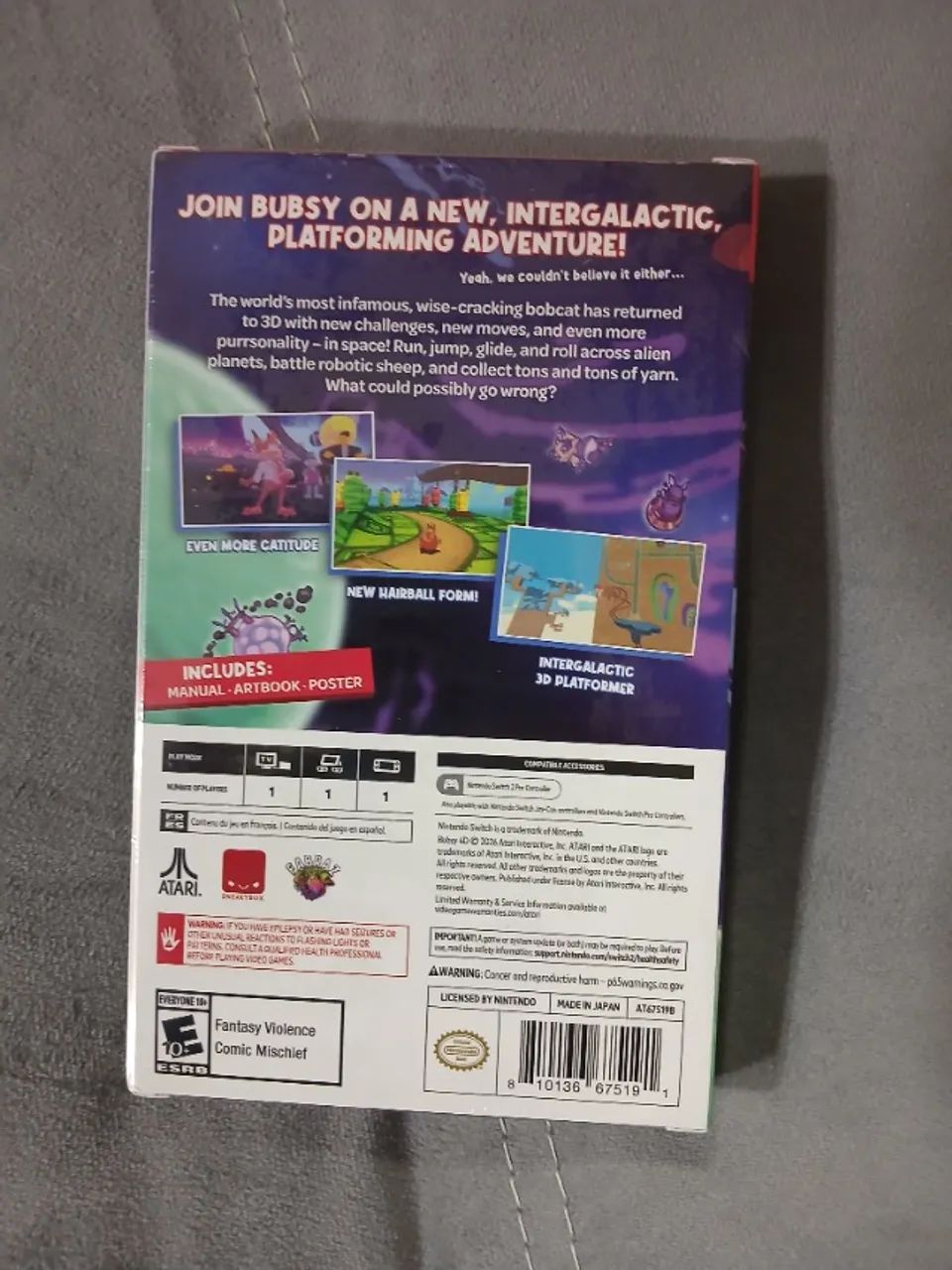 Bubsy 4d Pawsome Edition Switch 2 Lacrado - Foto 2