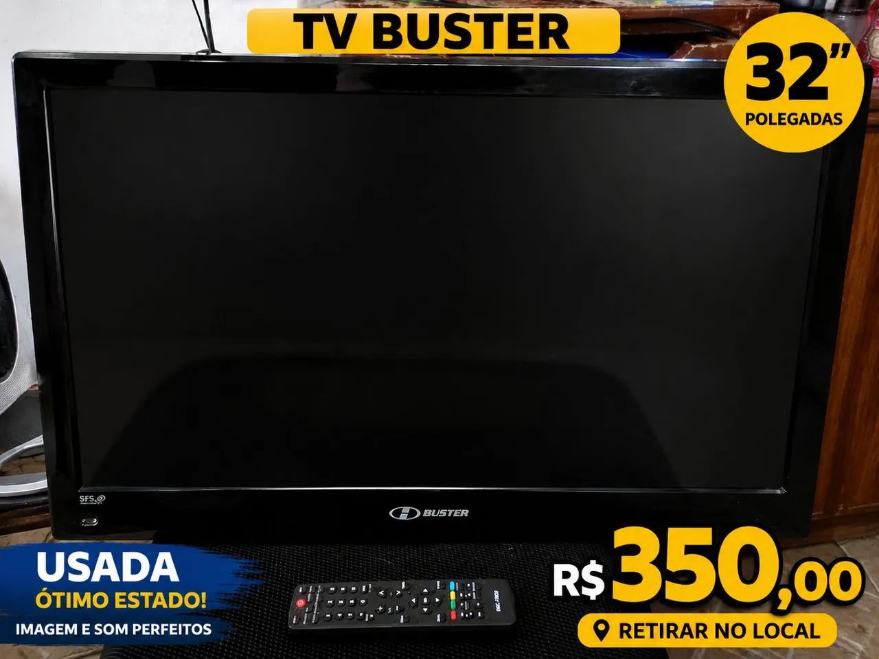 Tv 32 polegadas usada