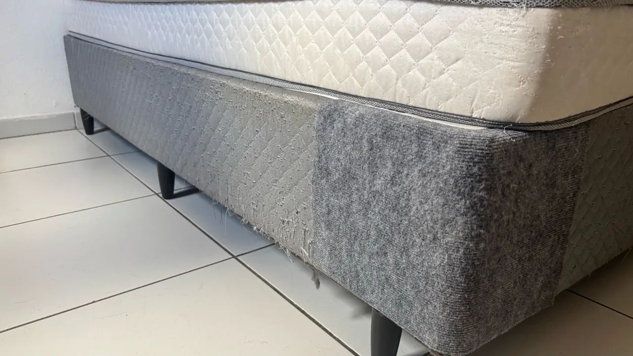 Cama Queen com Colchão de Molas Ensacadas - Foto 2