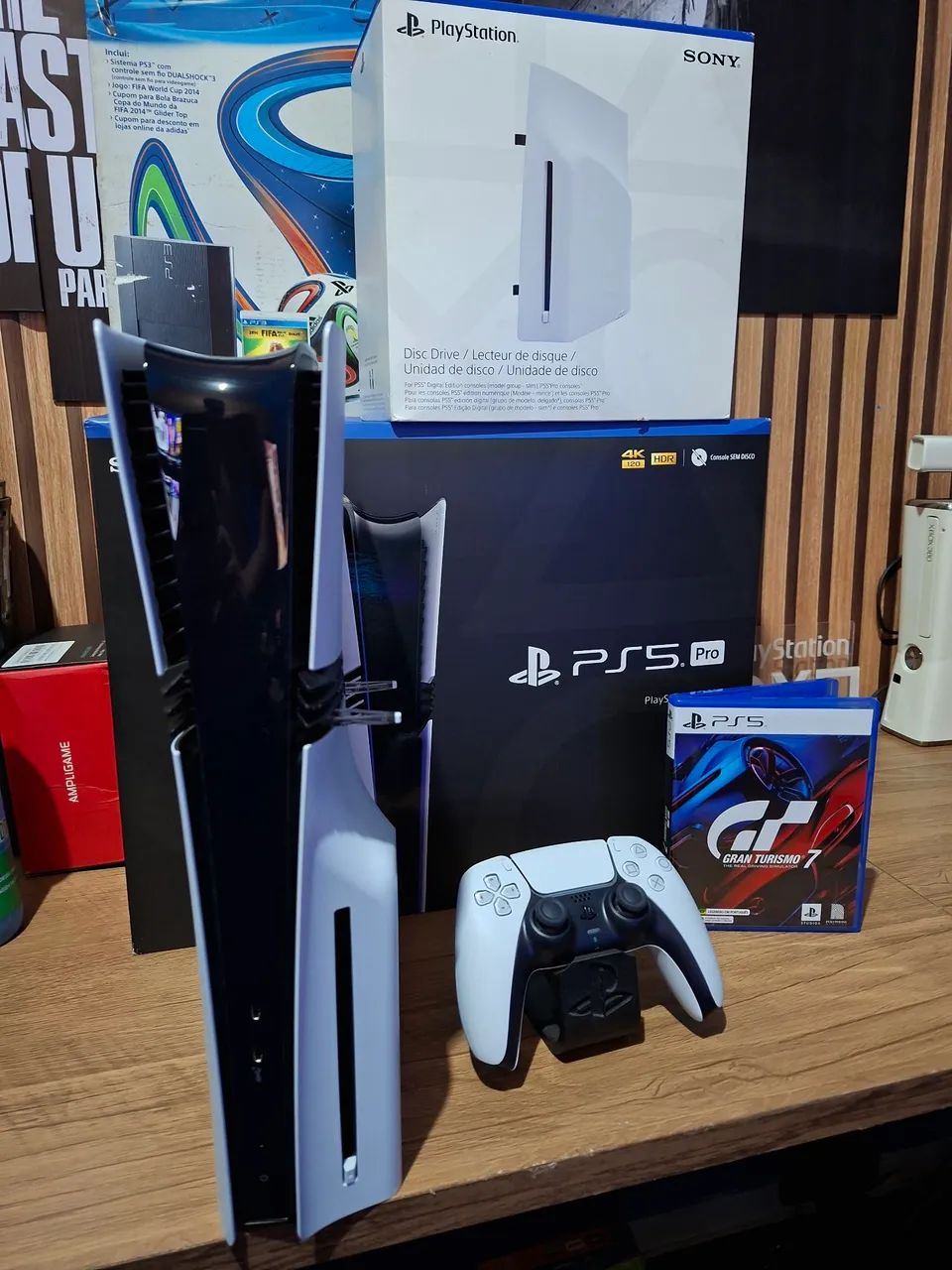 PS5 PRO 2TB COM LEITOR ZERADOOO - Foto 5