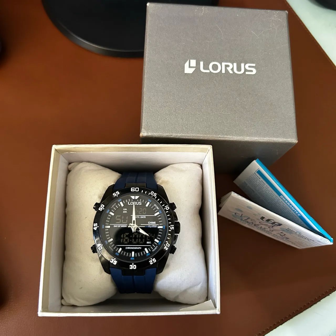 Relógio Lorus by Seiko Analógico Digital RW631AX9 - Foto 2
