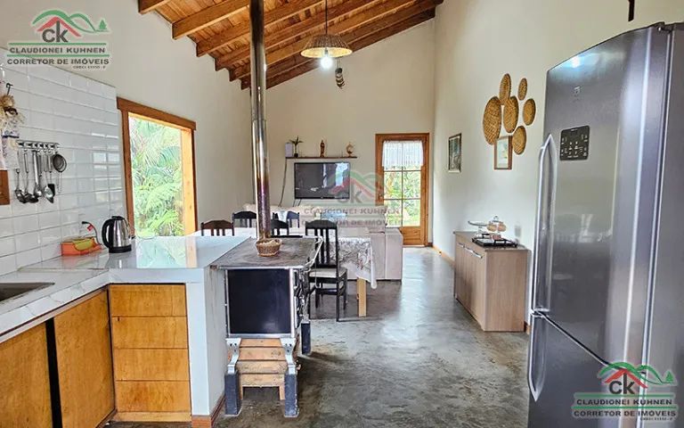 Sítio com casa 03 quartos em Águas Mornas - Foto 4