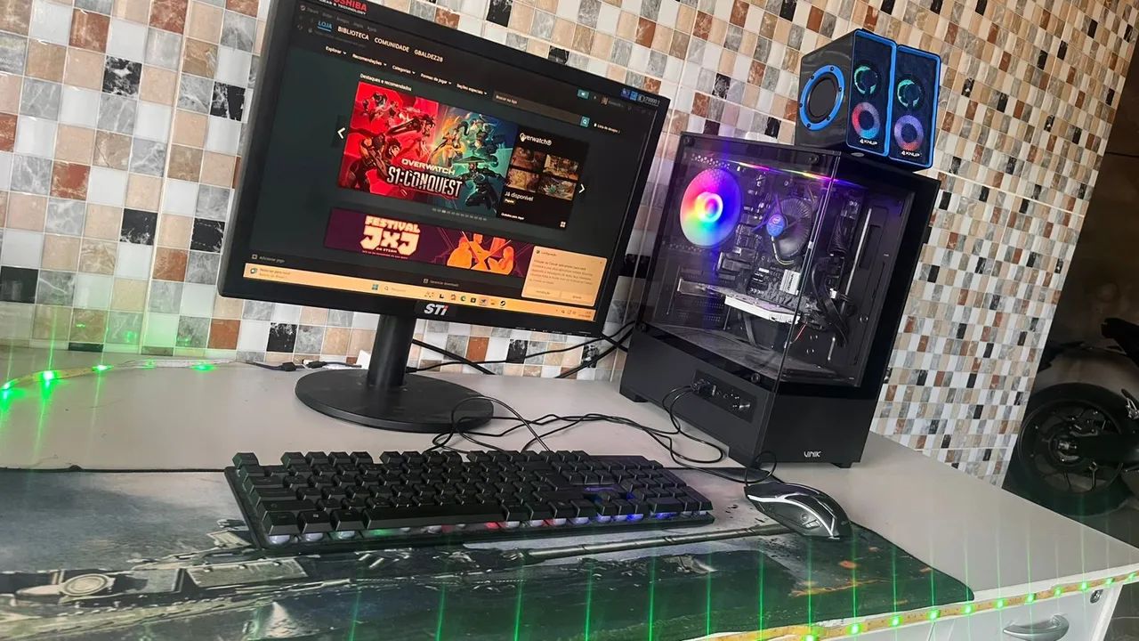 PC gamer completo com tudo - Foto 4