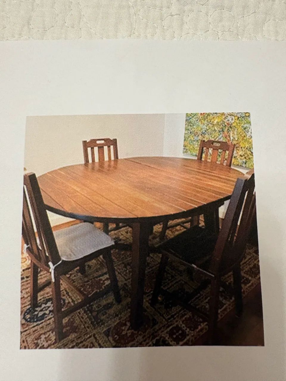 Conjunto de mesa de jantar 
