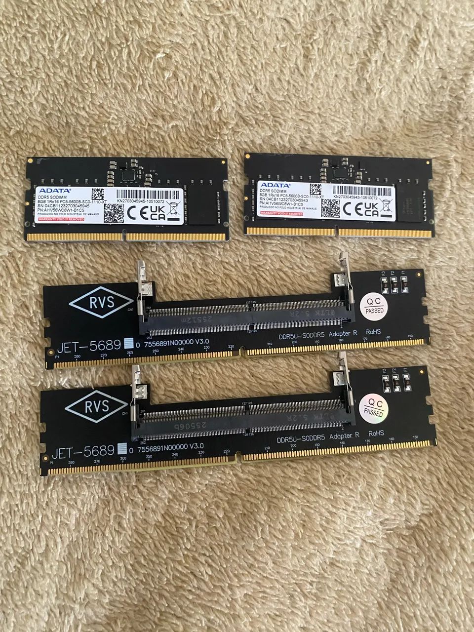 16GB RAM DDR5 (2x8) 