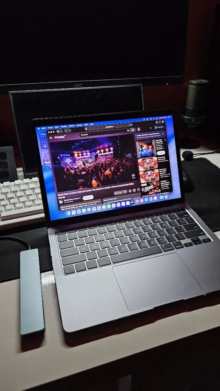 Vendo ou troco macbook air m1 256GB - Foto 3