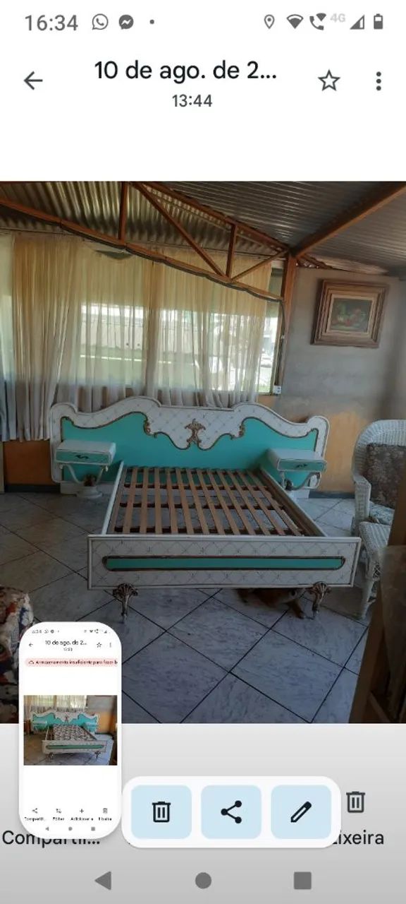 Cama Luiz xv rara  - Foto 3