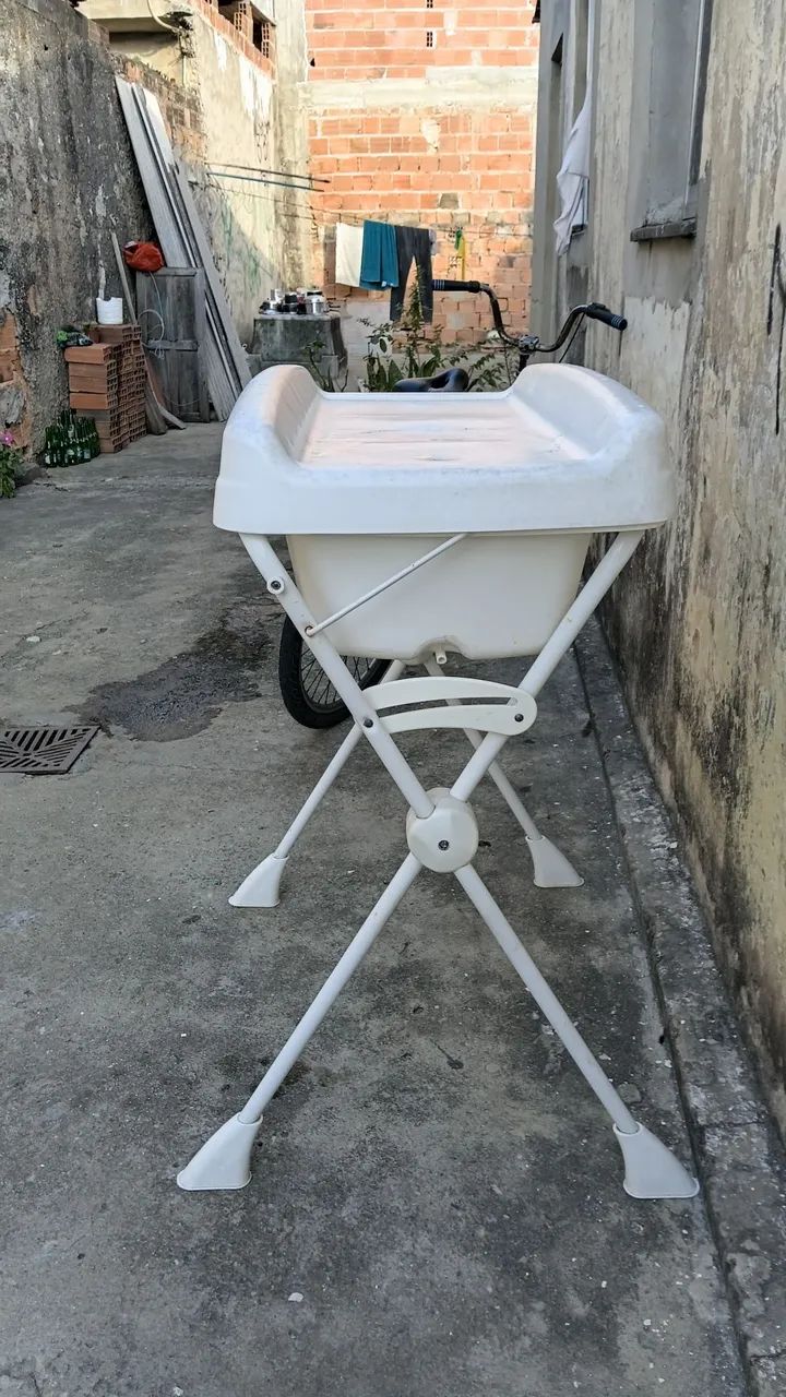 Banheira e trocador 