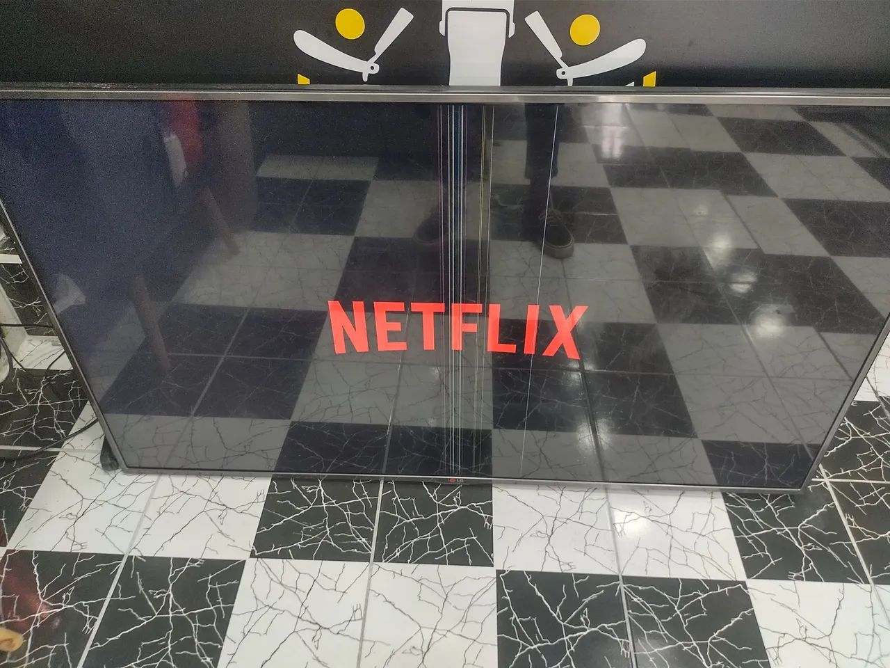 Vendo Smartv lg 60 polegadas top de linha em estado de nova conforme fotos R$ 1200,00 - Foto 4